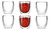 Tazas X6 Vasos Espreso 150ml Doble Vidrio Pared Cafe Agua