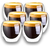 X12 Taza Vaso Espreso 80ml Vidrio Doble Pared Cafe Capuchino