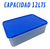 Taper Contenedor Hermético Rectangular Plástico 12 Lt C/tapa