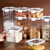 Frasco Acrílico Hermético Contenedor Alimentos 700ml - comprar online