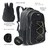Imagen de Mochila Skora 18 Pulgadas Urbana Universitaria Escolar Color Negro Diseño De La Tela Liso