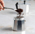 Cafetera Italiana 9 Pocillos Moka Café Express Premium Color Plateado - comprar online