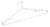 Percha Acrilico Plastico Transparente Reforzada X1 Life Hd