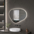 Espejo Curvo Digital Luz Led Touch Tactil Baño 80x60cm - tienda online
