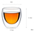Pack X 12 Taza Vaso 80ml Vidrio Doble Pared Cafe Capuchino - comprar online