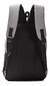 Mochila Gris Portanotebook Urban Mode 18 PuLG Wanderlust Diseño De La Tela Lisa Con Texto - tienda online