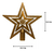 Puntal Estrella Para La Punta Del Arbol Mediano Navidad 9cm - comprar online