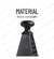 Rallador Conico Piramide Acero Inoxidable Antidesliza Negro en internet
