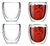 Tazas X6 Vasos Espreso 150ml Doble Vidrio Pared Cafe Agua en internet