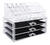 Organizador Maquillaje Acrilico Cajones Porta Cosméticos Oms - comprar online