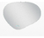 Espejo Forma Curva Diseño Digital Luz Led Tactil Baño 60x80