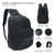 Mochila Negra Portanotebook Urban Mode 18 PuLG Wanderlust - comprar online