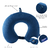 Almohada De Viaje Viscoelastica Inteligente Memory Foam - comprar online