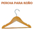 Percha De Madera Bebes Barnizada Lustrada 26 Cm en internet