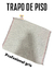Trapo De Piso Profesional Consorcio 60x70 Cottonclean X1 - Life H&D