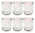 Set X6 Vasos De Whisky Dublín 310 Ml Vidrio Transparentes