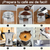 Cafetera Italiana Clásica 9 Pocillos Manual Aluminio Moka - comprar online