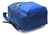 Mochila Espalda Escolar Colores Lisa Primaria Practica Comod Color Azul - Life H&D