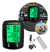 Velocimetro Bicicleta Ciclocomputadora Luz Led 19 Funciones Color Negro Alitrade Ys-061ts