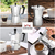Cafetera Italiana Clásica 9 Pocillos Manual Aluminio Moka - Life H&D