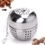 Crystal Rock Infusor De Te En Hebras Con Cadena Bola Acero Inoxidable Color Gris - Life H&D