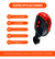 Linterna Luz Led Laser Bicicleta Inalambrica Trasera Bateria - Life H&D