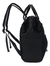 Mochila Boca De Pez Liviana Urbana Amplia Color Negra - Life H&D