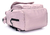 Mochila Maternal Impermeable Bolso Multifuncion Cambiador Co Color Rosa Diseño De La Tela Lisa - Life H&D