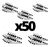 Perchas Plasticas X1 Negras Reforzadas Calidad Premium Life - comprar online