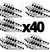 Perchas Plasticas X20 Negras Reforzadas Calidad Premium Life - tienda online