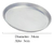 Pizzera Molde Pizza Asadera Doble Chapa Decapada 34 Cm Horno - tienda online