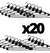 Perchas Plasticas X1 Negras Reforzadas Calidad Premium Life - Life H&D