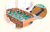 Metegol Mini Portatil Madera 51cm Con Pelotas Incluidas - tienda online