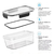 Taper Hermeticos Set X3 Tupper De Plastico Apilable Life H&d - Life H&D