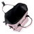 Imagen de Mochila Maternal Impermeable Bolso Multifuncion Cambiador Co Color Rosa Diseño De La Tela Lisa