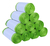 Bolsa De Residuo Consorcio Basura Verde Recicla 80x110 X10u - comprar online