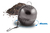 Crystal Rock Infusor De Te En Hebras Con Cadena Bola Acero Inoxidable Color Gris en internet