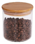 Frasco Organizador Tapa Bambu Multiuso Hermetico 10x10 - comprar online