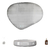 Espejo Curvo Digital Luz Led Touch Tactil Baño 80x60cm - comprar online