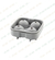 Hielera Silicona 4 Cubos Esfera De Hielo Whisky Cubetera - comprar online