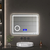Espejo Bluetooth Luz Led Desempañador Baño Rectangula 80x60