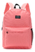 Mochila Espalda Escolar Colores Lisa Primaria Practica Comod - tienda online