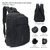 Mochila Negra Portanotebook Urban Mode 18 PuLG Wanderlust - Life H&D
