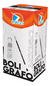 Boligrafo Ezco Lapicera Birome Trazo 1 Mm Caja X50 Negro