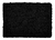Alfombra De Baño Negra Antideslizante 50x70 Cm Secado Rápido