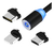 Cable Usb Magnetico Micro Usb Type Usb C Y Para Lightning - Life H&D