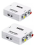 Convertidor Conversor Adaptador Hdmi + Sonido A Rca 1080p - comprar online