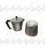Cafetera Italiana Clásica 12 Pocillos Manual Aluminio Moka - comprar online