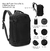 Mochila Viajera Reforzada Con 4 Bolsillos Impermeable Con Si - comprar online