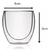 Vaso Doble Vidrio Taza Frio Calor De 250 Ml X Unidad - Life H&D